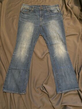GAP Women's Medium Blue Flare Jeans